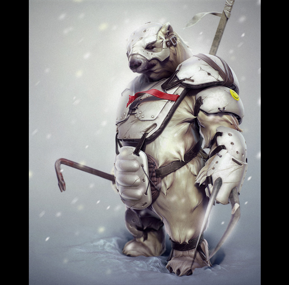 3D-Art-Borislav-Kechashki-Northern-Warrior
